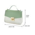 thumbnail image 3 of VALSEEL Organization and Storage One Shoulder Crossbody Bag Leather Large Capacity Multi Compartment Bags for Women, 3 of 3