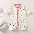 thumbnail image 2 of CAUYDY 3-6M 9-12M 18-24M Boys Sleepers for Newborn Baby Clothes Preemie Long Sleeve Romper Fall Winter Infant Boy Soft Pajamas Toddler Bodysuit Wine for Sizes 0-3 Months, 2 of 4
