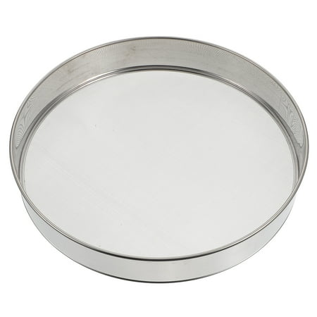 

Stainless Steel Flour Sieve Practical Flour Sifter Manual Powder Sieving Tool
