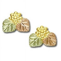 Landstroms GLB1219P Black Hills Gold Traditional Post Earrings - 0.36 x 0.27 in.