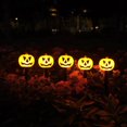 thumbnail image 1 of luces solares de suelo con forma de calabaza de Halloween, decoraciones de calabaza, decoración exterior para patio y jardín de Halloween, luces de suelo de Halloween, luces fantasma, 1 of 7