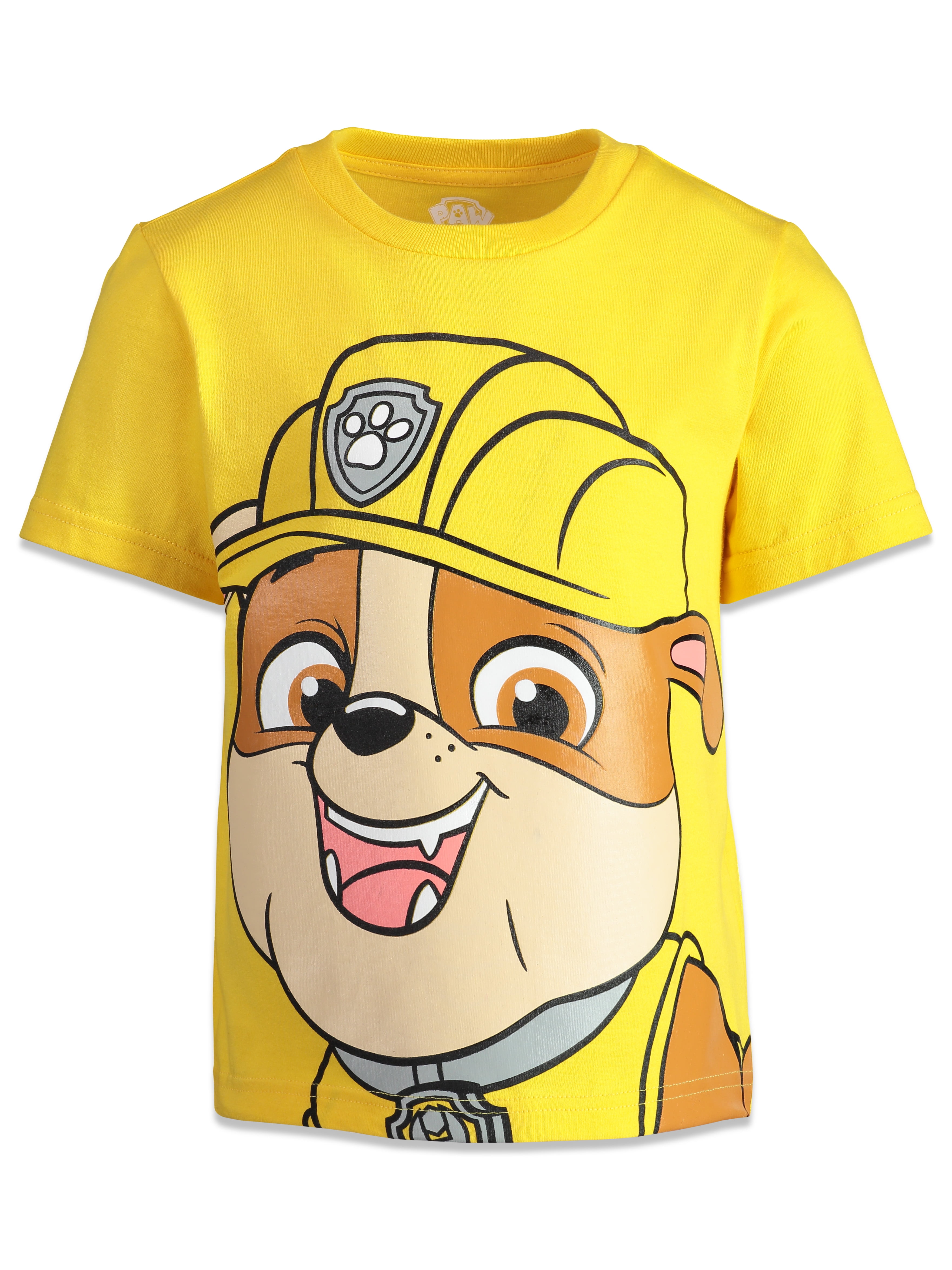 Marshall Rubble /& Rocky Nickelodeon Paw Patrol Boys 4 Pack Tees Chase