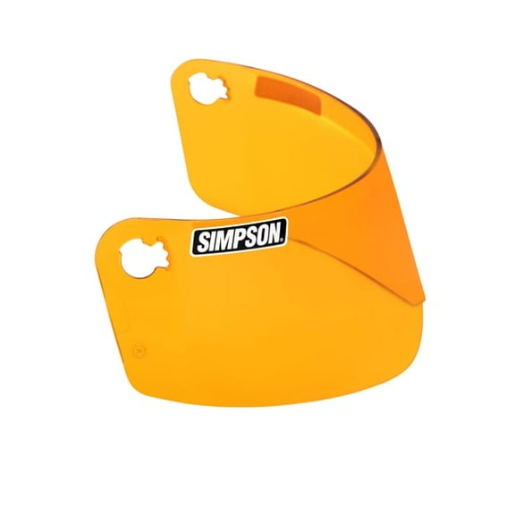 Simpson Motorcycle 89202MBC Outlaw Bandit Amber Helmet Shield Medium Large XL XXL