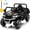 Black, variant on 24 Volt Ride on Toys, Joyracer Ride on Dump Truck with Remote, Dump Bed, Music, Shovel, Bluetooth, Black
