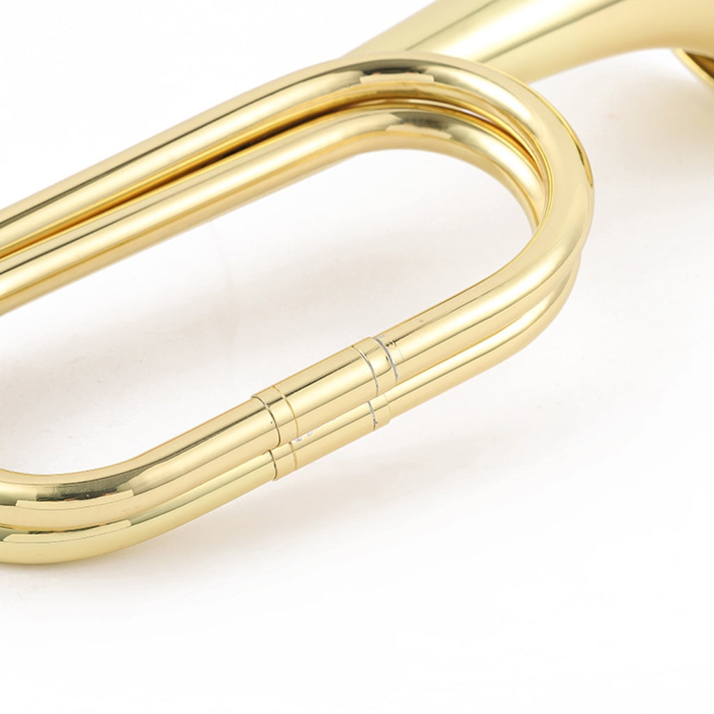 CEORPER Compacts C Key Brass Trumpet Featuring Superior Acoustics and Comfortable Handling for Enhances Musical Experience