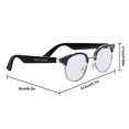 thumbnail image 2 of Gafas de sol con audio Bluetooth, portátiles, de viaje, manos libres, música, gafas de sol inalámbricas, Kx-04, anti luz azul Scienceny EL4632-06B, 2 of 2