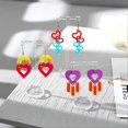 thumbnail image 5 of Earring Resin Molds with Hole, 4 PCS Layer Resin Earrings Molds, 5 of 5