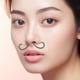 thumbnail image 5 of Piercing de nariz con forma de bigote, piercing de nariz metálico, joyería para piercing de nariz, 5 of 7