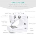 thumbnail image 4 of Máquina de Coser Portátil Best Choice Products con 12 Puntadas, 4 of 7