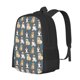 thumbnail image 1 of Disketp Cartoon Bulldog 1 Mochila Minimalista de Gran Capacidad, Mochila de Viaje para Escuela, Trabajo o Uso Diario, 1 of 6