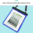 thumbnail image 2 of ziyahi Waterproof Shoulder Swimming Surfing Beach Water Playing Phone Transparent Pouch blue, 2 of 6