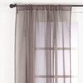 thumbnail image 5 of SARO C024.W54108 54 x 108 in. Zephyr Rod Pocket Sheer Window Curtain Panel  White, 5 of 5
