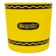 thumbnail image 4 of Bote para Basura Crayola de Plástico Diseño Amarillo Cilíndrico con Tapa Balancín 2 Litros, 4 of 4