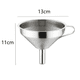 thumbnail image 2 of Embudo de acero inoxidable 304, embudo de vino, cocina, filtro doméstico, residuos, 2 of 5