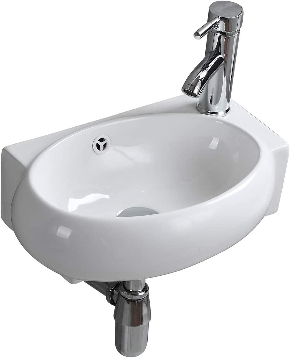 Wall/Countertop Mounted Sinks, High Temperature Calcination Ceramic