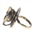 thumbnail image 3 of 4X Anillo Platillo y Cafe Te Metal Ajustable Vintage, 3 of 5