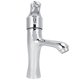 thumbnail image 4 of Grifo mezclador de agua de acero inoxidable, grifo giratorio de instalación sentada para lavabo, cocina y baño, 4 of 5