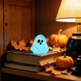 thumbnail image 4 of Mini Halloween Figurines 10pcs Glow in the Dark Ghosts, Cute Resin Ghost Decorations for Halloween Party, Holiday Props and Mini Ghost Ornaments for Indoor Halloween Decor, 4 of 5