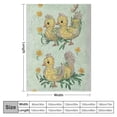 thumbnail image 4 of Orinice Lovely Chicken Throw Blanket - Plush, Soft, Comfy, Lightweight, Warm, Fuzzy, Cozy and Charming   Blanket Perfect for Couch, Travel, Bed, Office, Outdoor   40x50in, 4 of 6