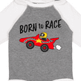 thumbnail image 4 of Inktastic Born to Race- Red Race Car Boys or Girls Long Sleeve Baby Bodysuit, 4 of 5
