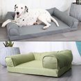 thumbnail image 3 of Cama para perros Cama para mascotas Sofá para perros Cama acolchada suave y lavable para perros con base antideslizante para perros medianos y grandes, 3 of 10