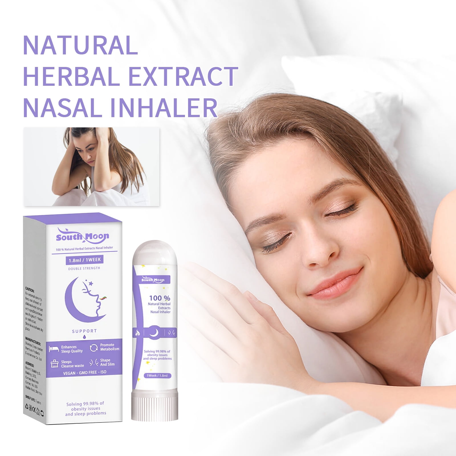 Dreamair Sleep Nasal Inhaler for Body Shaping, Natural Detox Weight