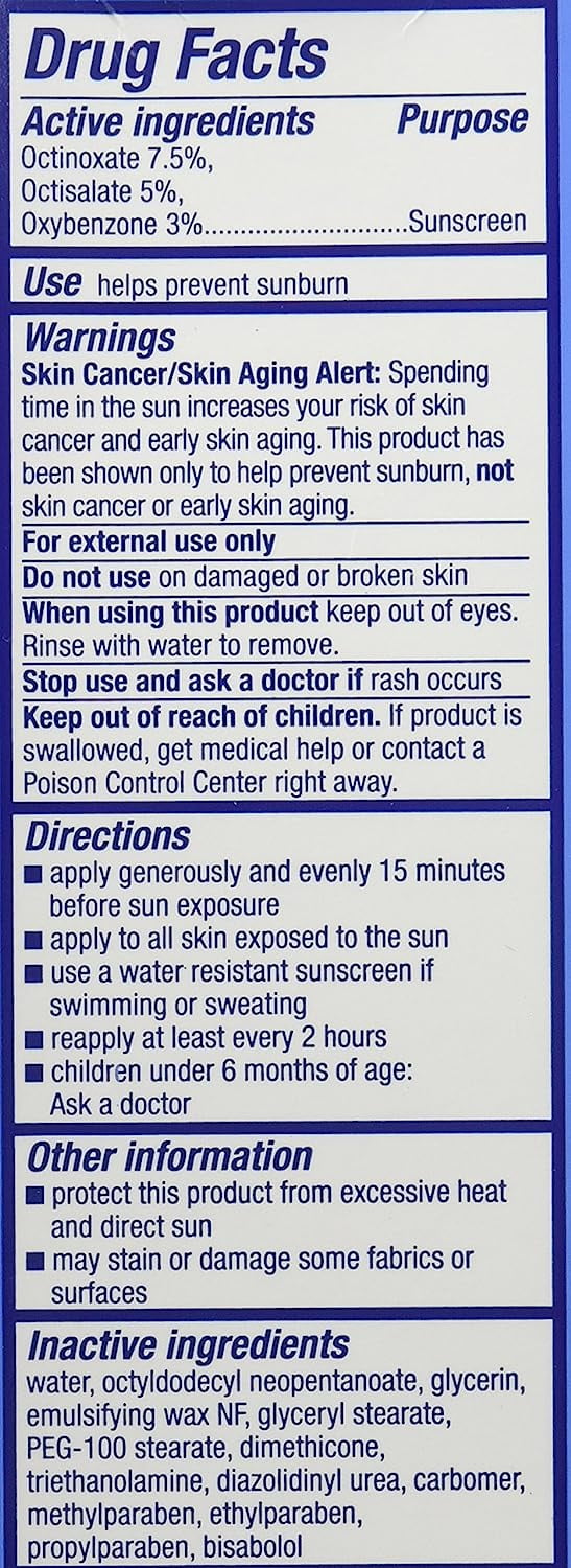 Purpose Dual Treatment Moisture Lotion SPF 10 4 oz, 8 Pack