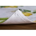 thumbnail image 2 of Maison d' Hermine Limoncello 100% Cotton Set of 4 Placemats for Dining Table | Kitchen | Wedding | Everyday Use | Dinner Parties | Spring/Summer (13 Inch by 19 Inch), 2 of 5