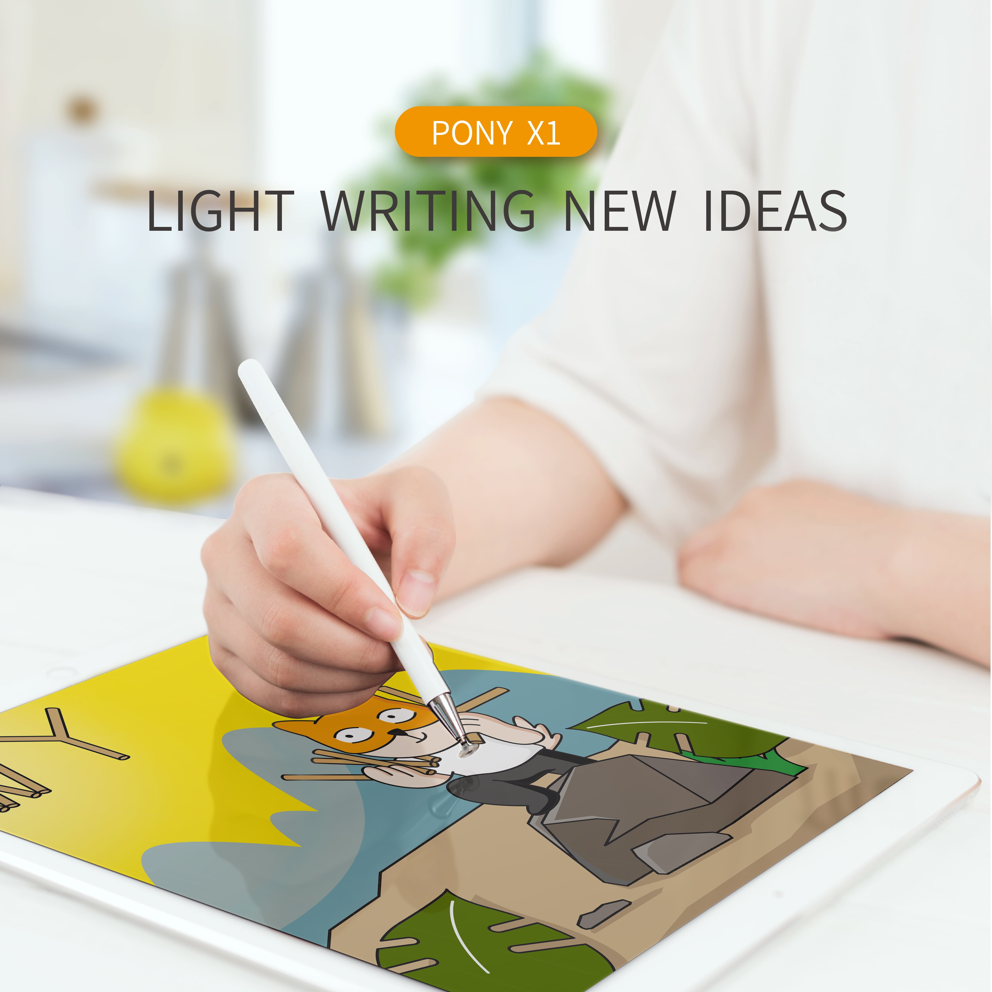 Disc Tip Capacitive Stylus Pen Compatible with Apple iPad/Samsung/Tablet/All Touch Screens