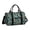 Halloween Skeleton Coffin Teal Pattern, variant on Halloween Dogs in Ghost Costumes Gym Bag with Shoe Compartment, Weekender Bag with Wet Pocket and Trolley Sleeve, Durable Gifts Ideas for Family Friends,17.3 X 11.8 X 7.5 Inches