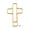 Gold 4Pcs, variant on HOARBOEG 4Pcs Cross Shape Paper Clips 10Pcs, Rose Gold Metal Religious Cross Bookmarks, Decorative Crucifix Paper Clips for Easter, Sunday , Church Activities, Religious Gifts
