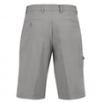 thumbnail image 2 of Golfino The Birdie Bermuda Men's techno stretch sun protection golf shorts in regular fit (Silver Light Gray / XXL), 2 of 3