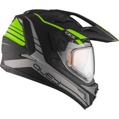CKX Straightline Quest RSV Off-Road Helmet, Winter Electric Double
