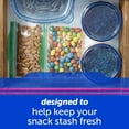 thumbnail image 3 of Ziploc Snack Bags, Storage Bags For On The Go Freshness, Grip ,N Seal Technology For Easier Grip, Open, And Close, 90 Count (Pack Of 3), 3 of 3