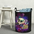 thumbnail image 5 of Goofa Mushrooms and Skull Printed Circular Hamper,Laundry Basket with Handles,Storage Baskets Foldable,Large Capacity Laundry Hamper-Medium, 5 of 8