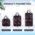 thumbnail image 2 of 3 Layer Expandable Foldable Luggage Bag with Universal Wheels & Removable Shoulder Strap,Collapsible Rolling Duffel Travel Bag for Trip Moving Storage Study Abroad,40 Inch, 2 of 8