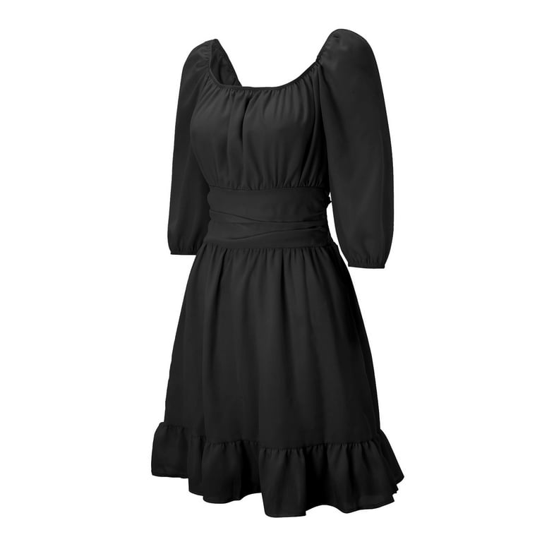 Bandage Print V neck 3/4 Sleeve Mini Vacation Dresses Bandage Print V neck 3/4 Sleeve Mini Vacation Dresses