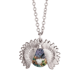 thumbnail image 1 of Flor de piedra la ciencia naturaleza paisaje Collar de girasol collar collar collar colgante, 1 of 3