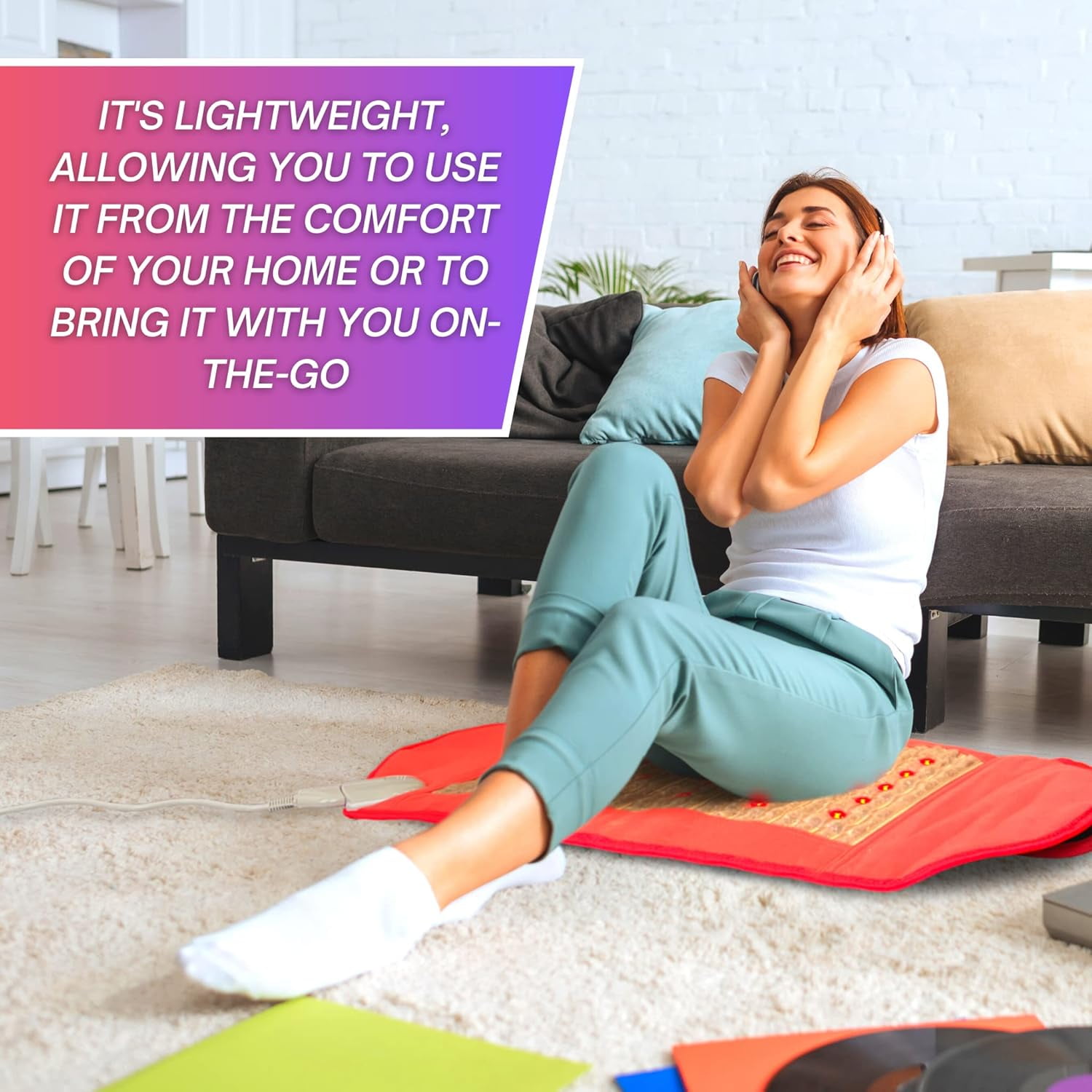 HealthyLine Amethyst Infrared Heating Pad 3618 - Photon PEMF Mat