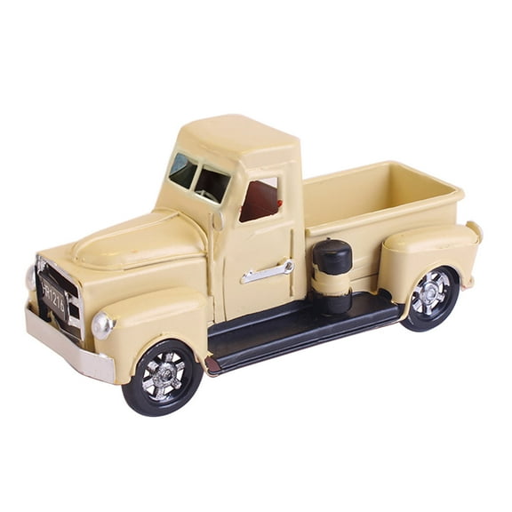 Christmas Pickup Truck Decoration Wrought Iron Decorations Put Christmas Tree Car Souvenirs Home Decor Gifts