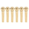 thumbnail image 1 of Guitar Bridge Pin, Ong-term Use String Peg Copper  For Folk And Acoustic Guitar, 1 of 8