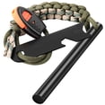 thumbnail image 1 of Survival Fire Starter Clwryviduu con varilla de hierro y paracord, 1 of 7