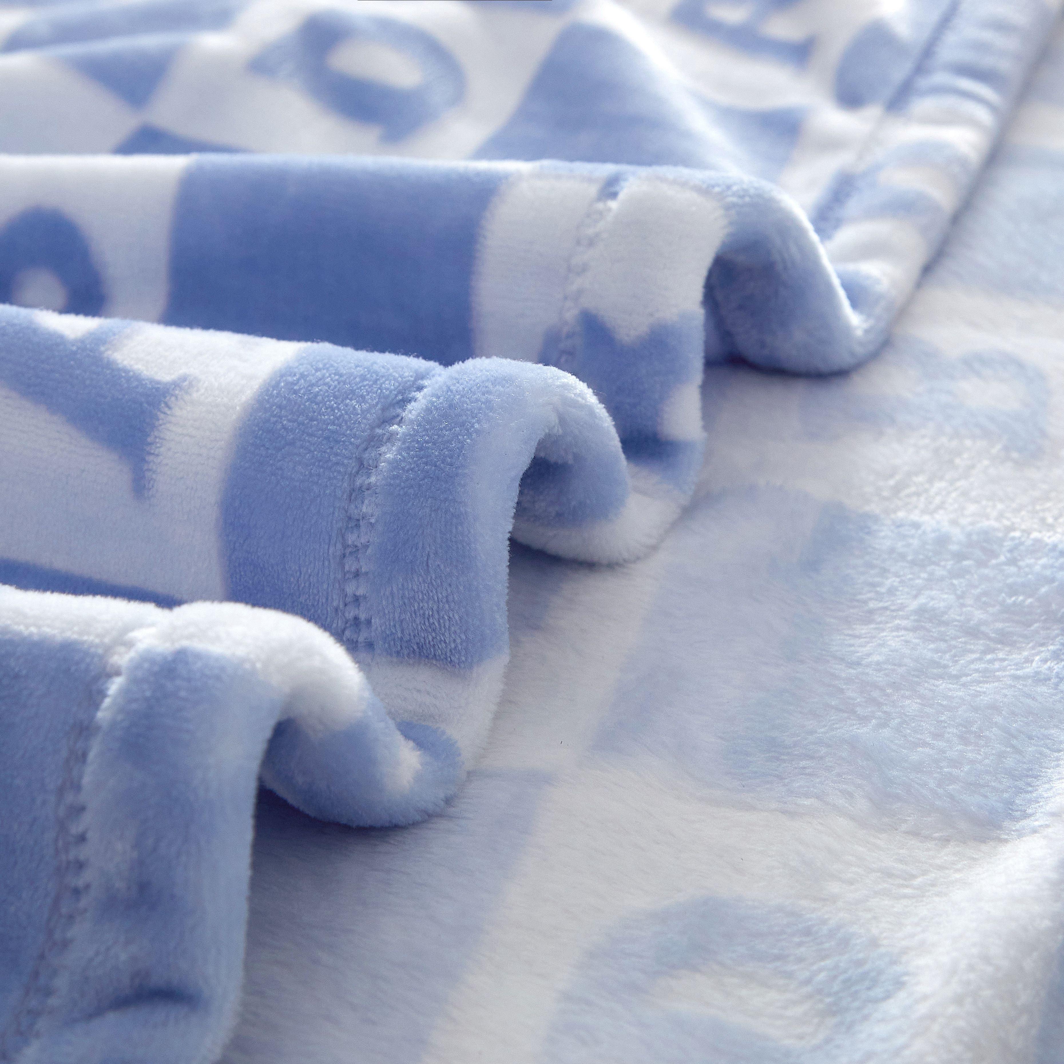 Little Nest ABC Blanket 40 in x 50 in Ultra Soft Baby Bedding