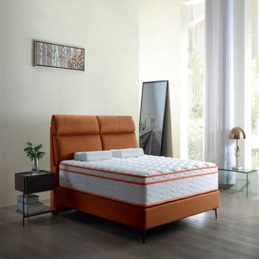 10 Inch King Size Hybrid Mattress, Medium Firm Foam & Individual Pocket Springs, Fiberglass-Free Bed Mattress for Bedroom