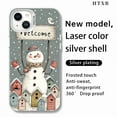 thumbnail image 5 of A bunch of houses and snowmen Phone case for iPhone 17 to 11 Pro Max Plus, 5 of 6