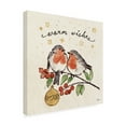 thumbnail image 2 of Trademark Fine Art 'Christmas Lovebirds II' Canvas Art by Janelle Penner, 2 of 4