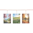 thumbnail image 1 of Wall Hanging Photo Display Cable Wire Rod with 12 Heart Clips, 5Ft Hanging Picture Frames Collage Rose Gold, 1 of 6