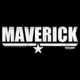 thumbnail image 2 of Men's Top Gun White Maverick Name With Logo  Graphic T-Shirt, 2 of 5