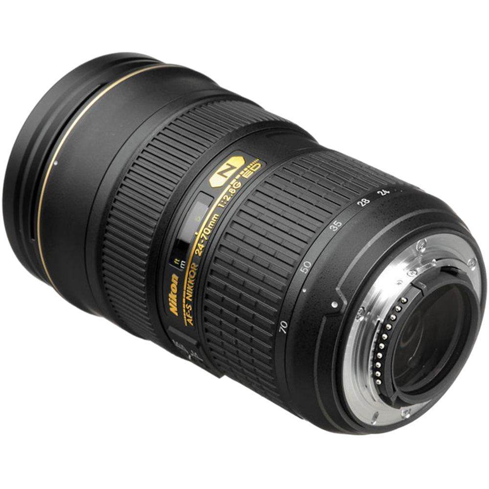 Nikon AF-S Nikkor 24-70mm f/2.8G ED Autofocus Lens (Black) - image 4 of 6