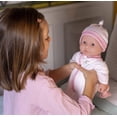 thumbnail image 4 of JC Toys | Berenguer Boutique | La Baby Doll Outfit | 2 Piece White and Pink Onesie|Washable| Ages 2+ | Fits Dolls 14- 18, 4 of 4